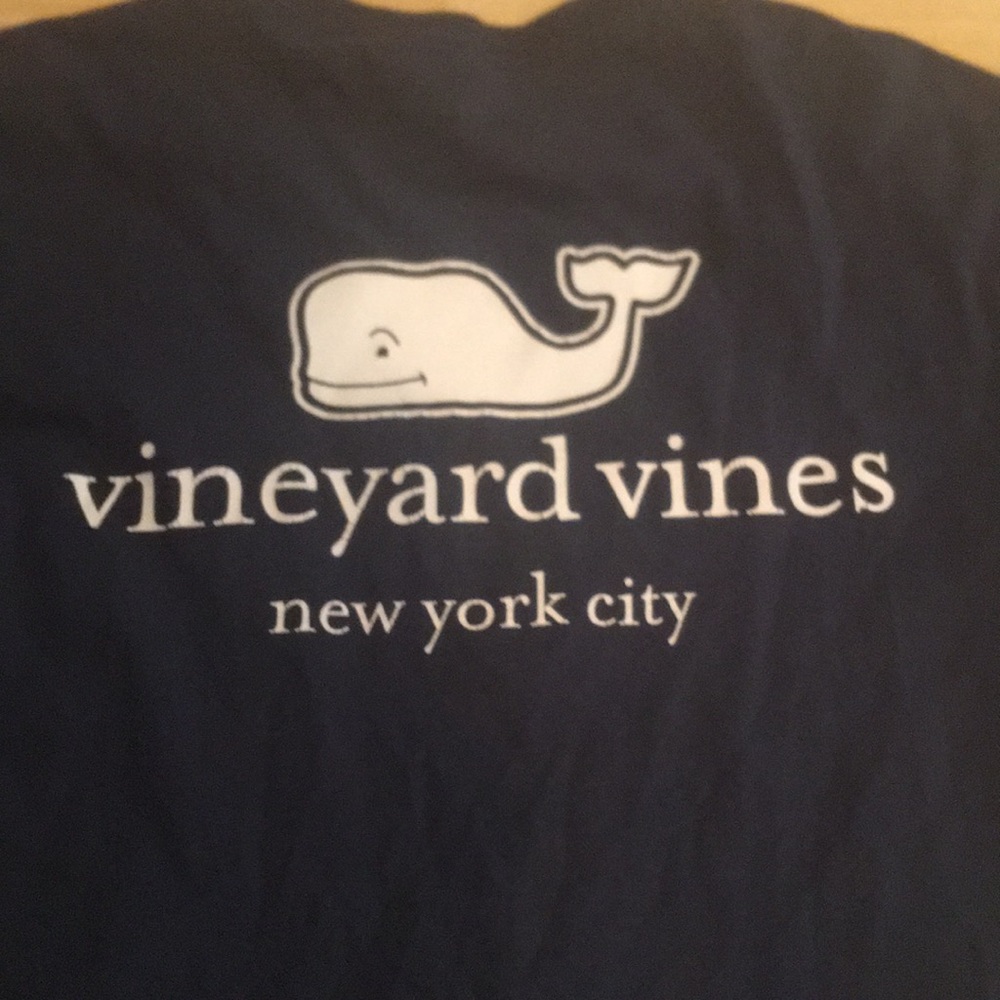 Mens XS vineyard vines navy blue short sleeve tshirt